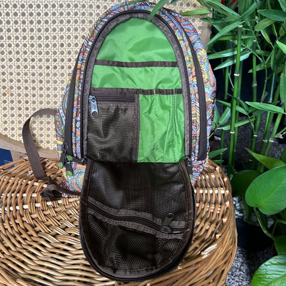 Dakine Boho Paisley Southwest day hike mini backpack travel bag adventure pack - Picture 7 of 11